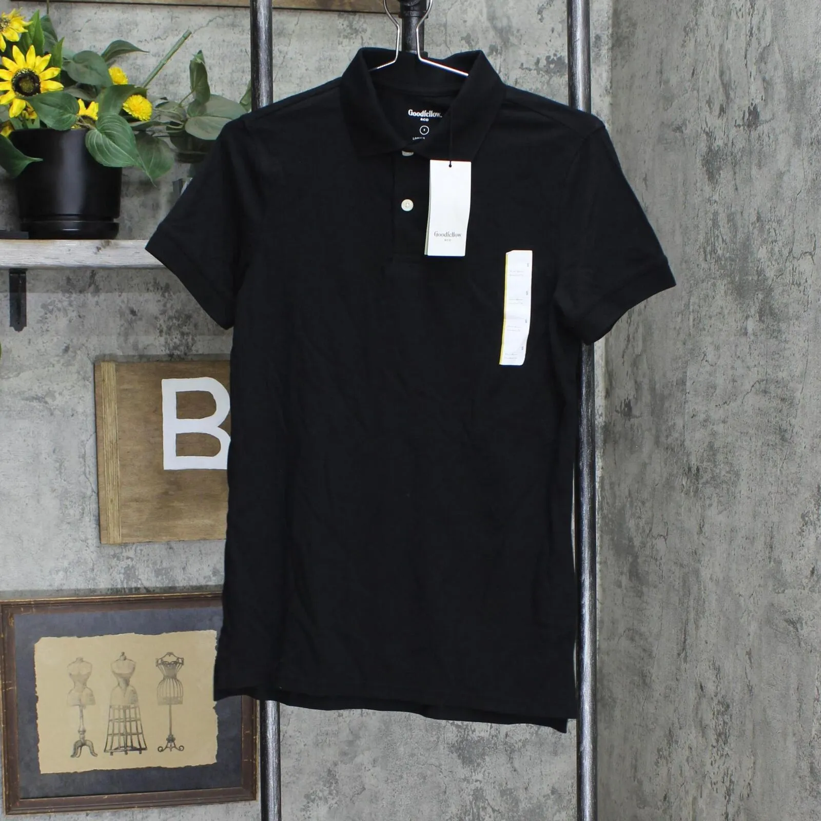 Goodfellow & Co Men's Standard Fit Short Sleeve Loring Polo T-Shirts